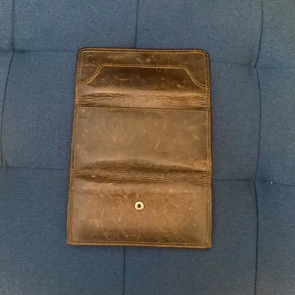 Frye Brown Leather Wallet - Picture 2 of 5